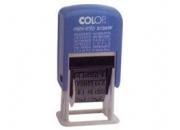 gbc Timbro polinomio 12 diciture 4mm s120w autoinch.colop blister Polinomio autoinchiostrante con 12 diciture: registrato, urgente, raccomandata, riservato, risp.per e-mail, freccia, importante, non trasferibile, pagato, copia, annullato, Euro. Altezza dei caratteri 4mm, tampone di ricambio: e/10 CLPS120W