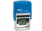 gbc Timbro datario s220.gl autoinchiostrante colop  Datario autoinchiostrante con altezza dei caratteri 4mm. Creato interamente con materiale recilcato CLPS220GL