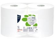 carta Carta igienica in rotolo jumbo maxi  Bio-Tech qualit superior, 2 veli, goffratura micro, altezza 9,5cm, lunghezza 37cm, diametro 27cm, 811 strappi coi407567