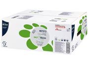 carta Asciugamani piegati a V Bio-Tech BIANCHI in pura cellulosa non riciclata, qualit superior, 2 veli, goffratura wave, per uso alimentare, altezza 21cm, lunghezza 22cm coi407572