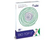 carta CartaBioTop3extra, MondiNeusiedler, BIANCA, 80gr, A4 formato A4 (210x297mm), BioTCF, prodotto con fibre provenienti da foreste gestite secondo le regole della sostenibilit TCF (sbiancato 100% senza cloro), certificata ISO 9706 e FSC, rifascio biodegradabile, grado di liscio (200), opacit 84%, spessore 108mm:1000, punto di bianco 89,5.