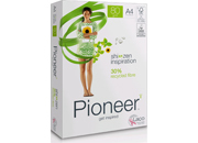 carta Carta per fotocopie Ecologica PIONEER SHI ZEN, 80 grammi, formato A3 (297x420mm) 30% carta riciclata, certificata Ecolabel, ISO 9706 e FSC, Bianco ISO 150.