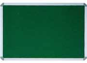 gbc LavagnaScolastica MuraleVerde per gessi Dahle 100x200cm. Portaoggetti in alluminio e set per montaggio inclusi.  Made in Germany DAHr095164