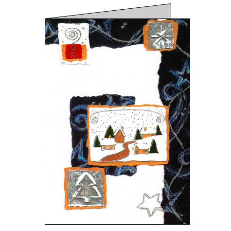 carta Biglietti di partecipazione a tema natalizio -silver blue christmas- per stampanti laser & inkjet. 50 partecipazioni + 50 buste + 56 etichette per buste,  formato a4 (21x29,7 cm), 135 gr x mq personalizzato a tema.