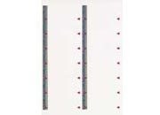 carta Etichette autoadesive in carta, OFFICIAL, 38x99mm 14 etichette per foglio, adesivo permanente, angoli retti, per stampanti Ink-Jet, Laser e fotocopiatrici.