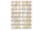 carta Etichette autoadesive in carta, TIVOLI, 38x99mm 14 etichette per foglio, adesivo permanente, angoli retti, per stampanti Ink-Jet, Laser e fotocopiatrici DEC1104x50