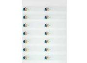 carta Etichette autoadesive in carta, PIXELS, 38x99mm 14 etichette per foglio, adesivo permanente, angoli retti, per stampanti Ink-Jet, Laser e fotocopiatrici DEC1118x50