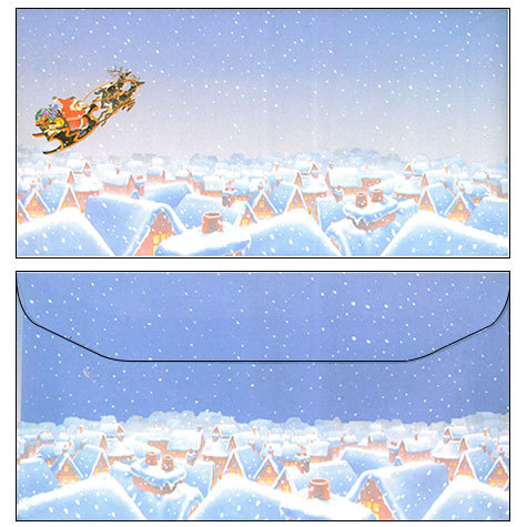 carta Buste 11x22cm, sleigh, 100gr laser & inkjet. Buste DL (220x110mm), sleigh.