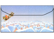 carta Buste 11x22cm, sleigh, 100gr laser & inkjet. Buste DL (220x110mm), sleigh DEC15x25