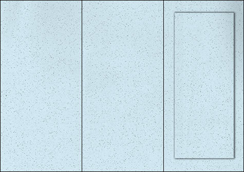 carta Cartoncino piegato in 3 tinta unita -speckled blue- per stampanti laser & inkjet. Foglio A4 piegabile in A5, 165gr x mq, personalizzata a tema.