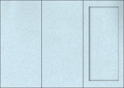 carta Cartoncino piegato in 3 tinta unita -speckled blue- per stampanti laser & inkjet. Foglio A4 piegabile in A5, 165gr x mq, personalizzata a tema.