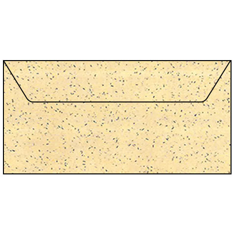 carta Busta 11x22cm -speckled beige- Per stampanti laser & inkjet. Formato DL (220x110mm), personalizzate a tema.