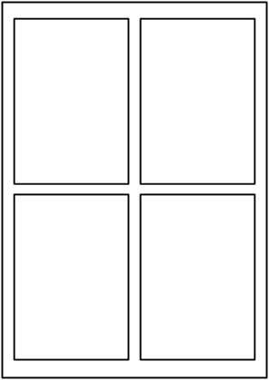 carta Cartoncino fotografico 9x13cm. white. 210gr inkjet. Cartoncino fotografico di alta qualit monopatinato lucido. Da un  foglio A4 si ottengono 4 cartoline 9x13cm .