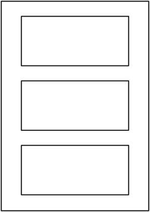 carta Formato 70x152mm. white. 210gr inkjet. Cartoncino fotografico di alta qualit monopatinato lucido. Da un  foglio A4 si ottengono 2 cartoline 10x15cm .