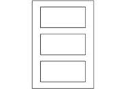 carta Formato 70x152mm. white. 210gr inkjet. Cartoncino fotografico di alta qualit monopatinato lucido. Da un  foglio A4 si ottengono 2 cartoline 10x15cm  DEC1752x50