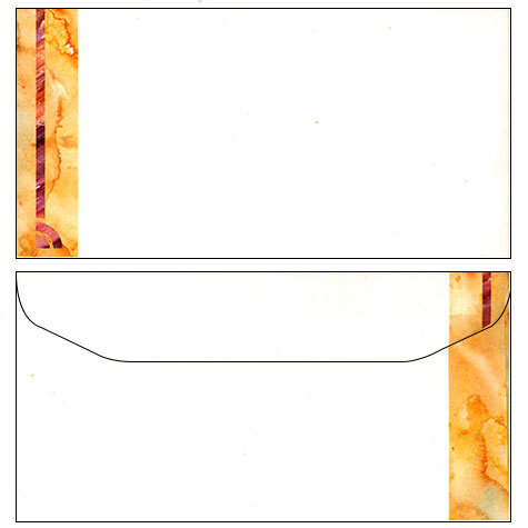 carta Busta 11x22cm -borghese- Per stampanti laser & inkjet. Formato DL (220x110mm), personalizzate a tema.