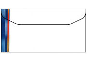 carta Busta 11x22cm -rythmic blue- Per stampanti laser & inkjet. Formato DL (220x110mm), personalizzate a tema DEC29x25