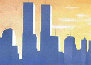 carta Carta personalizzata con soggetto -new york- per stampanti laser & inkjet. Formato a4 (21x29,7 cm), 95gr x mq, personalizzata a tema DEC307Sx100