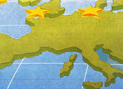 carta Carta personalizzata con soggetto -europe- per stampanti laser & inkjet. Formato a4 (21x29,7 cm), 95gr x mq, personalizzata a tema DEC310Sx100