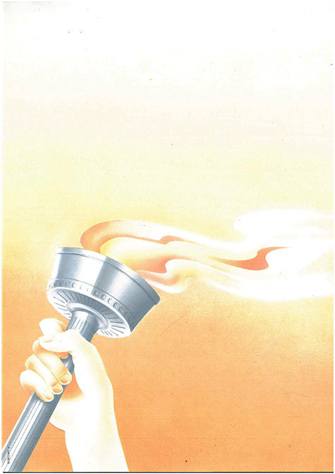 Carta personalizzata con soggetto -flame- DEC311Sx100 - immagine aggiuntiva