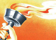 carta Carta personalizzata con soggetto -flame- DEC311Sx100.