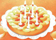 carta Carta personalizzata con soggetto -birthday- per stampanti laser & inkjet. Formato a4 (21x29,7 cm), 95gr x mq, personalizzata a tema.