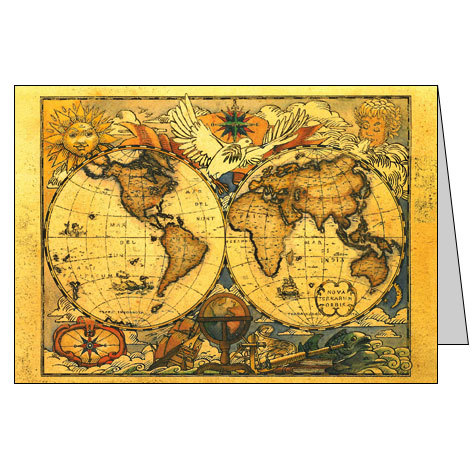 carta Biglietti di partecipazione a tema natalizio -World peace- per stampanti laser & inkjet. 50 partecipazioni + 50 buste + 56 etichette per buste,  formato a4 (21x29,7 cm), 135 gr x mq personalizzato a tema.