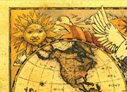 carta Biglietti di partecipazione a tema natalizio -World peace- per stampanti laser & inkjet. 50 partecipazioni + 50 buste + 56 etichette per buste,  formato a4 (21x29,7 cm), 135 gr x mq personalizzato a tema DEC368