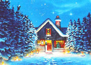 carta Biglietti di partecipazione a tema natalizio -welcome- per stampanti laser & inkjet. 50 partecipazioni + 50 buste + 56 etichette per buste,  formato a4 (21x29,7 cm), 135 gr x mq personalizzato a tema DEC392