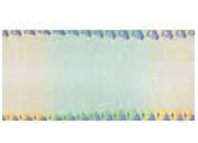 carta Formato 99x210mm, coupon green-blue, 115gr laser & inkjet. Da un  foglio A4 si ottengono 3 biglietti 210x99mm.