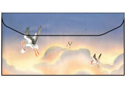 carta Busta 11x22cm -birth- Per stampanti laser & inkjet. Formato DL (220x110mm), personalizzate a tema DEC40x25