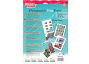 carta Set vari formati, white, 210gr inkjet. Cartoncino fotografico di alta qualit monopatinato lucido.