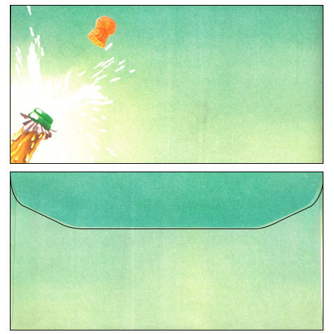 carta Busta 11x22cm -champagne- Per stampanti laser & inkjet. Formato DL (220x110mm), personalizzate a tema.