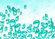 carta Soggetto. waterdrop. carta 95gr. personalizzata a tema per stampanti laser & inkjet. formato A3 (29,7x42 cm), 95gr x mq, waterdrop DEC708x50