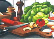 carta Carta personalizzata con soggetto -culinary art- per stampanti laser & inkjet. Formato a4 (21x29,7 cm), 95gr x mq, personalizzata a tema DEC559x100