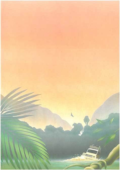 carta Carta personalizzata con soggetto -adventure- per stampanti laser & inkjet. Formato a4 (21x29,7 cm), 95gr x mq, personalizzata a tema.