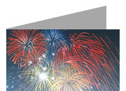 carta cartoncino piegato in 2 con soggetto -pyros- per stampanti laser & inkjet. Foglio A4 piegabile in A5, 165gr x mq, personalizzata a tema DEC859x70