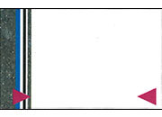 carta Biglietto da visita 54x85mm, cornice -official- Per stampanti laser & inkjet. Da un  foglio A4 si ottengono 10 biglietti da visita 85x54mm, 185gr.