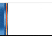 carta Biglietto da visita 54x85mm, cornice -ritmic blue brown- Per stampanti laser & inkjet. Da un  foglio A4 si ottengono 10 biglietti da visita 85x54mm, 185gr DEC909x50