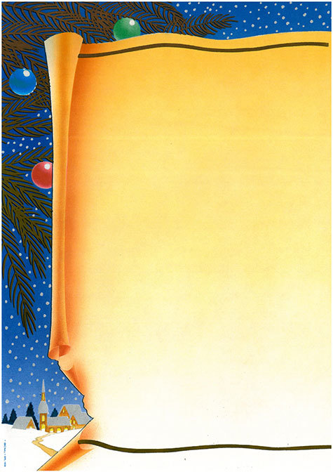 carta Carta personaizzata con cornice -golden parchment- per stampanti laser & inkjet. Formato a4 (21x29,7 cm), 95gr x mq, personalizzata a tema.