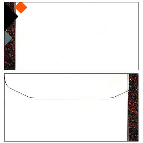 carta Busta 11x22cm -granit brown- Per stampanti laser & inkjet. Formato DL (220x110mm), personalizzate a tema.