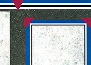 carta Cartoncino piegato in 3 con cornice -official- per stampanti laser & inkjet. Foglio A4 piegabile in A5, 165gr x mq, personalizzata a tema DEC443x70