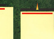 carta Cartoncino piegato in 3 con cornice -contact- DEC744x70.