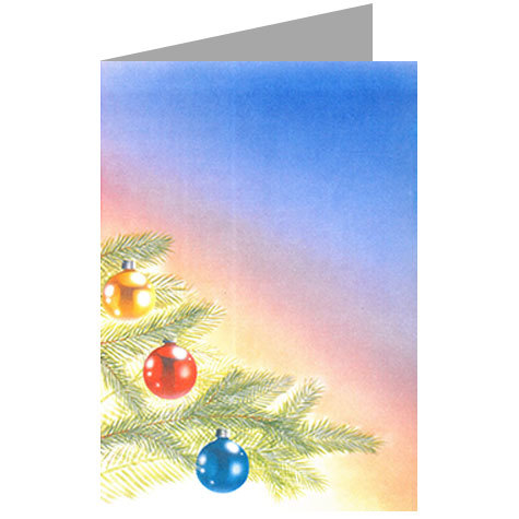 carta Formato A4, christmas tree, 135gr laser & inkjet. Piegati in 2, christmas tree.