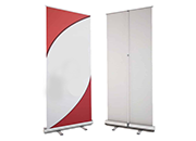 carta Roll Up, 100x200cm Roll UP in alluminio con borsa rinforzata, piedini stabilizzanti. Ideale per ogni soluzione espositiva .