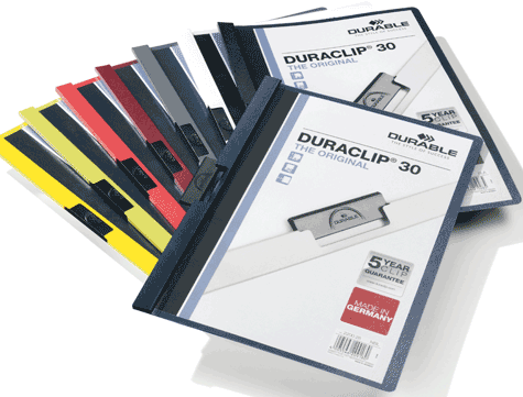 gbc Duraclip 60, GIALLO Capacit� da 1 a 60 fogli. Formato A4 (per fogli 21x29,7cm). 223804, 2238-04.