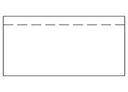 carta Tasca per documenti, 235x120mm, TRASPARENTE Senza stampa, chiusura autoadesiva e striscia staccabile. Prodotto originale Svizzero. MADE IN SWITZERLAND ELO29013.00