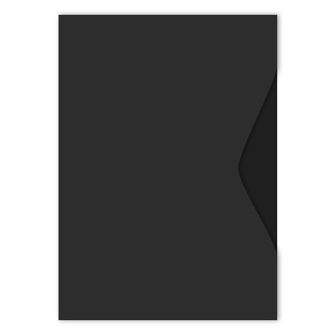 carta Prestige Offertmappe NERO 270gr-mq Cartellina per presentazioni di offerte. Dimensioni: 225x315mm. Senza finestra, frontale senza rigature, disponibile in 3 colori. Prodotto originale svizzero. MADE IN SWITZERLAND.