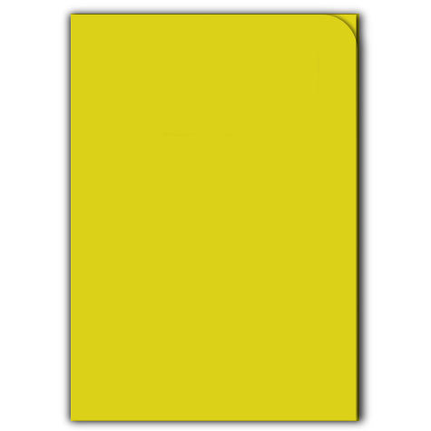 carta Ordo Discreta GIALLO INTENSO, 120gr-mq Dimensioni: 220x310mm, Senza finestra, frontale senza rigature, disponibile in 11 colori. Prodotto originale svizzero. MADE IN SWITZERLAND.