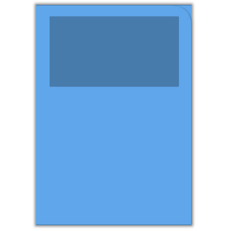 carta Ordo Classico BLU INTENSO, 120gr-mq Dimensioni: 220x310mm. Con finestra 180x100mm, frontale senza rigature, disponibile in 16 colori. Prodotto originale svizzero. MADE IN SWITZERLAND.